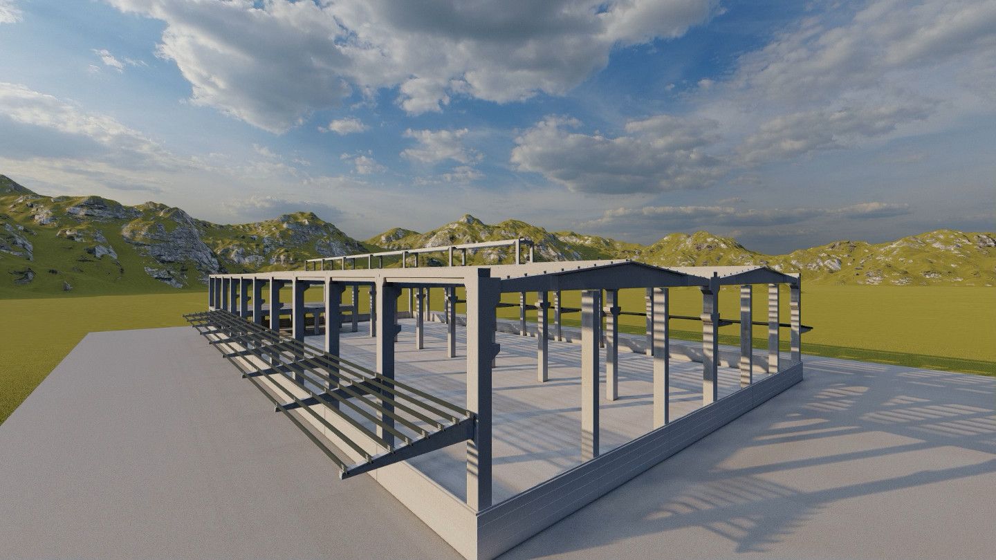 Prefabrik Endüstriyel Yapı Sistemleri